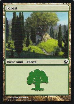 2013 Magic the Gathering Theros #247 Forest Front