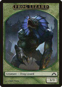 2013 Magic the Gathering Gatecrash - Tokens #3/8 Frog Lizard Front