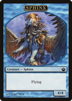 2014 Magic the Gathering Journey Into Nyx - Tokens #1/6 Sphinx Front