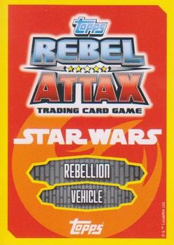 2015 Topps Star Wars Rebel Attax #22 Tantive IV Back