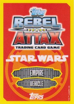 2015 Topps Star Wars Rebel Attax #48 Imperial Shuttle Back