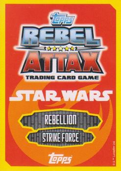 2015 Topps Star Wars Rebel Attax #91 Strike Force - Rebellion Back