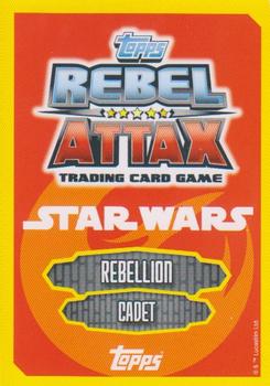2015 Topps Star Wars Rebel Attax #145 Zare Leonis Back