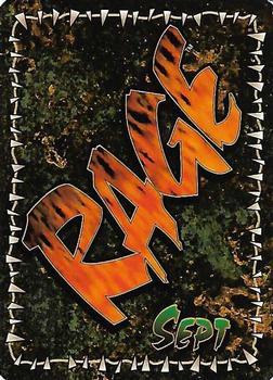 1995 Rage Limited #NNO Eye of the Cobra Back