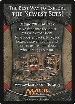 2011 Magic the Gathering 2012 Core Set - Tokens #5/7 Saproling Back