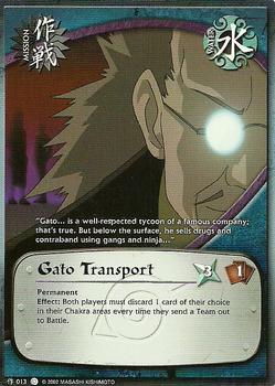 2006 Naruto Series 1: The Path to Hokage #PTHM-013 Gato Transport Front