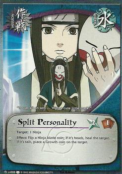 2007 Naruto Series 6: Eternal Rivalry - 1st Edition #ERM-US008 Split Personality Front