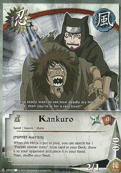 2007 Naruto Series 6: Eternal Rivalry - 1st Edition #ERN-US026 Kankuro Front