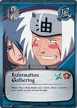 2008 Naruto Series 8: Battle of Destiny #BODM-263 Information Gathering Front