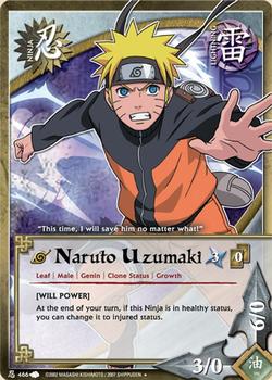 2009 Naruto Series 12: A New Chronicle #ANCN-466 Naruto Uzumaki Front