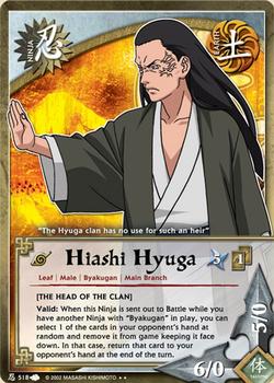 2009 Naruto Series 12: A New Chronicle #ANCN-518 Hiashi Hyuga Front