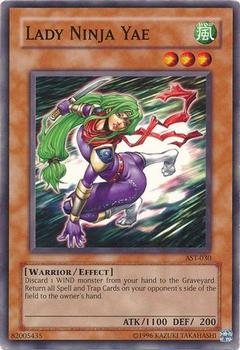 2004 Yu-Gi-Oh! Ancient Sanctuary North American #AST-030 Lady Ninja Yae Front