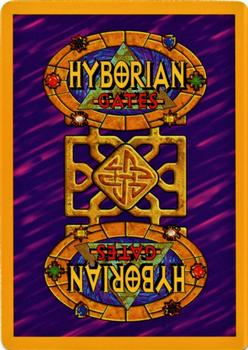 1995 Cardz Hyborian Gates #NNO Beast of Temple Doom Back