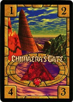 1995 Cardz Hyborian Gates #NNO Chimaera's Gate Front
