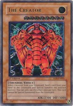 2004 Yu-Gi-Oh! Rise of Destiny 1st Edition #RDS-EN005 The Creator Front