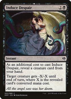 2015 Magic the Gathering Duel Deck: Zendikar vs. Eldrazi #53 Induce Despair Front