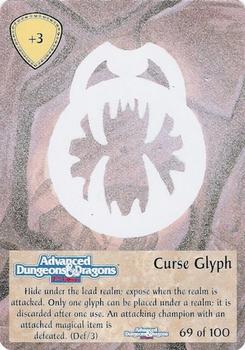 1995 TSR Spellfire Master the Magic Artifacts #69 Curse Glyph Front