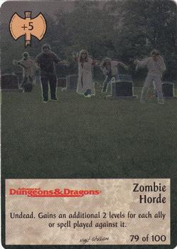 1996 TSR Spellfire Master the Magic - Nightstalkers #79 Zombie Horde Front