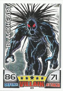 2011 Topps Hero Attax #123 Blackheart Front