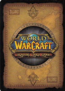 2011 Cryptozoic World of Warcraft Horde Hunter #24 Blackcrow Back