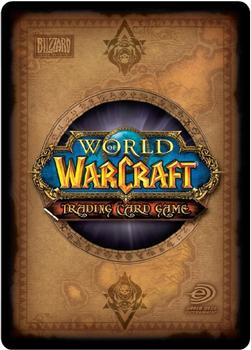 2011 Cryptozoic World of Warcraft Horde Druid #23 Vanda Skydaughter Back
