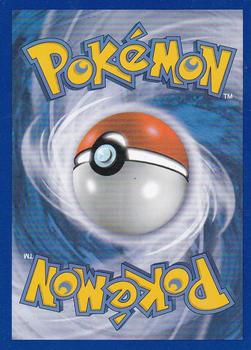 2002 Pokemon Neo Destiny 1st Edition #28/105 Unown H Back