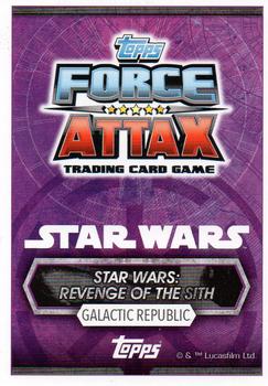 2017 Topps Star Wars Force Attax Universe #58 Padme Amidala Back