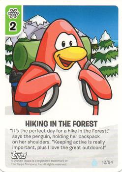 2008 Topps Club Penguin Card-Jitsu #12 Hiking in the Forest Front