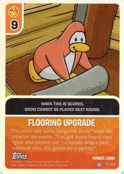 2008 Topps Club Penguin Card-Jitsu #71 Flooring Upgrade Front
