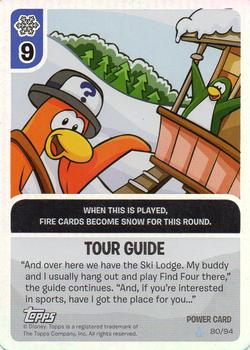 2008 Topps Club Penguin Card-Jitsu #80 Tour Guide Front