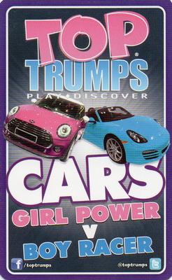 2014 Top Trumps Cars Girl Power V Boy Racer #NNO Ford Fiesta Back