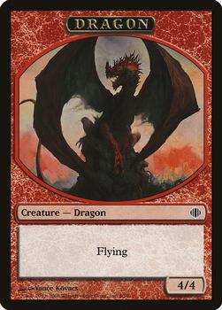 2008 Magic the Gathering Shards of Alara - Tokens #6/10 Dragon Front