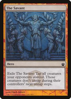 2014 Magic the Gathering Born of the Gods - The Hero's Path 2 #4b The Savant Front