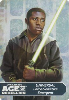 2014 Fantasy Flight Games Star Wars Age of Rebellion Specialization Deck Universal Force-Sensitive Emergent #9 Uncanny Senses Back