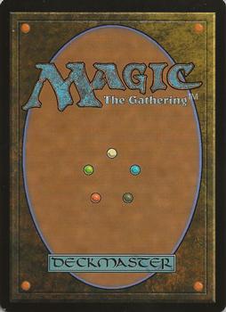 1997 Magic the Gathering 5th Edition French #NNO Jeu du Chaos Back