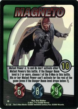 2000 Wizards X-Men - 1st Edition #8 Magneto Front
