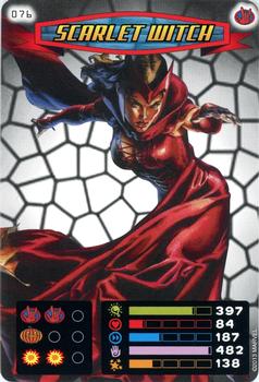 2013 Spider-Man Heroes & Villains #076 Scarlet Witch Front