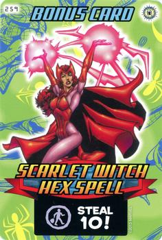 2013 Spider-Man Heroes & Villains #259 Scarlet Witch Hex Spell Front