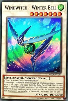 2017 Yu-Gi-Oh! Raging Tempest English 1st Edition #RATE-EN043 Windwitch - Winter Bell Front