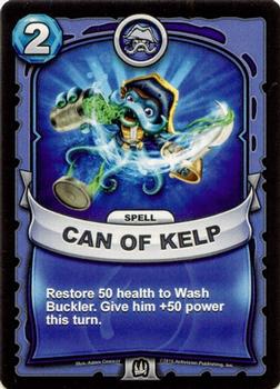 2016 Activision Skylanders Battlecast - Water Cards #NNO Can of Kelp Front