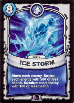 2016 Activision Skylanders Battlecast - Water Cards #NNO Ice Storm Front