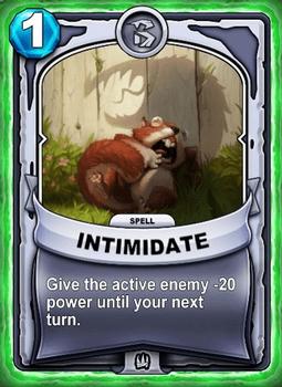 2016 Activision Skylanders Battlecast - Non-Elemental Cards #NNO Intimidate Front