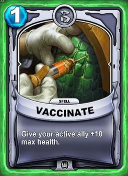 2016 Activision Skylanders Battlecast - Non-Elemental Cards #NNO Vaccinate Front