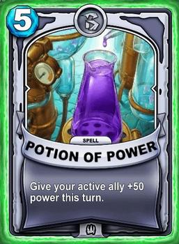 2016 Activision Skylanders Battlecast - Non-Elemental Cards #NNO Potion of Power Front