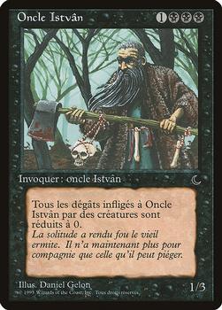 1995 Magic the Gathering Renaissance French #NNO Oncle Istvân Front