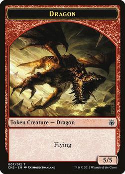 2016 Magic the Gathering Conspiracy: Take the Crown - Tokens #007/012 Dragon Front