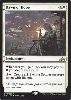 2018 Magic the Gathering Guilds of Ravnica #008 Dawn of Hope Front