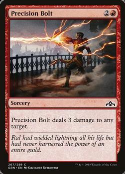 2018 Magic the Gathering Guilds of Ravnica #267 Precision Bolt Front