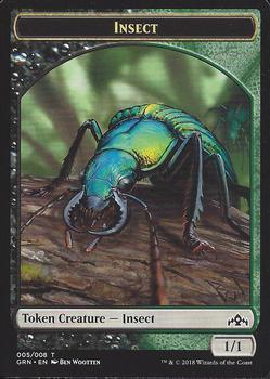 2018 Magic the Gathering Guilds of Ravnica - Tokens #005/008 Insect Front