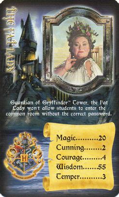 2005 Top Trumps Specials Harry Potter and the Prisoner of Azkaban #NNO The Fat Lady Front